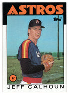 Jeff Calhoun RC - Houston Astros (MLB Baseball Card) 1986 Topps # 534 Mint