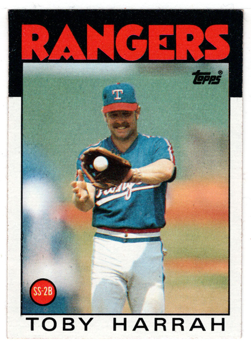 Toby Harrah - Texas Rangers (MLB Baseball Card) 1986 Topps # 535 Mint