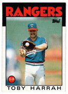 Toby Harrah - Texas Rangers (MLB Baseball Card) 1986 Topps # 535 Mint