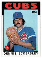 Dennis Eckersley - Chicago Cubs (MLB Baseball Card) 1986 Topps # 538 Mint