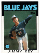 Jimmy Key - Toronto Blue Jays (MLB Baseball Card) 1986 Topps # 545 Mint