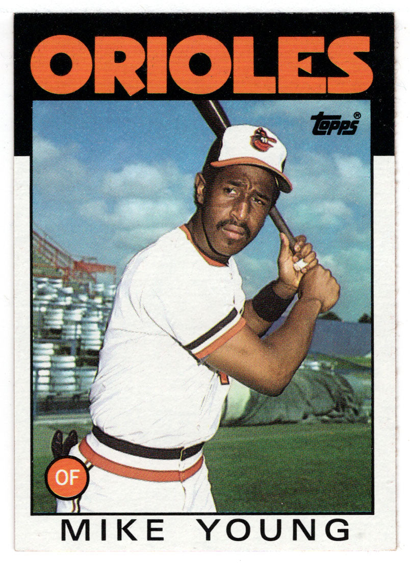 Mike Young - Baltimore Orioles (MLB Baseball Card) 1986 Topps # 548 Mint