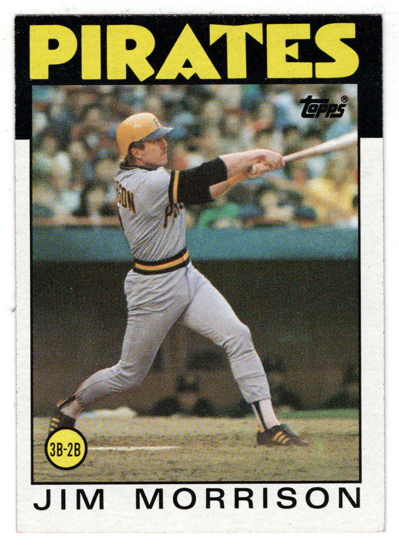 Jim Morrison - Pittsburgh Pirates (MLB Baseball Card) 1986 Topps # 553 Mint