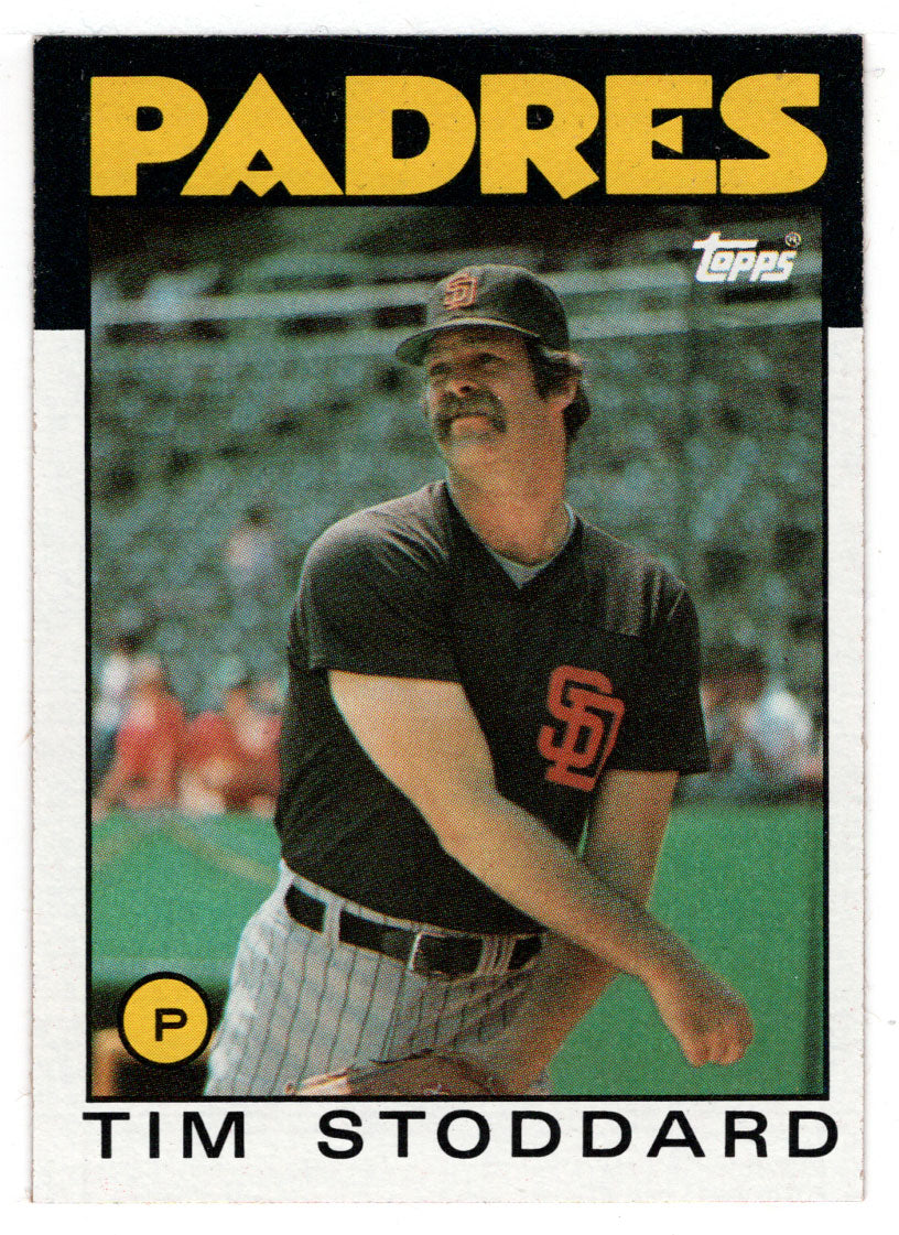 Tim Stoddard - San Diego Padres (MLB Baseball Card) 1986 Topps # 558 Mint