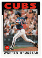 Warren Brusstar - Chicago Cubs (MLB Baseball Card) 1986 Topps # 564 Mint
