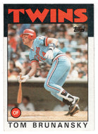 Tom Brunansky - Minnesota Twins (MLB Baseball Card) 1986 Topps # 565 Mint