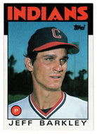 Jeff Barkley RC - Cleveland Indians (MLB Baseball Card) 1986 Topps # 567 Mint
