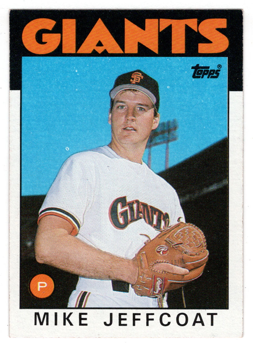 Mike Jeffcoat - San Francisco Giants (MLB Baseball Card) 1986 Topps # 571 Mint