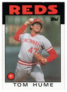 Tom Hume - Cincinnati Reds (MLB Baseball Card) 1986 Topps # 573 Mint