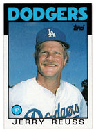 Jerry Reuss - Los Angeles Dodgers (MLB Baseball Card) 1986 Topps # 577 Mint