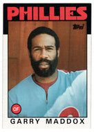 Garry Maddox - Philadelphia Phillies (MLB Baseball Card) 1986 Topps # 585 Mint