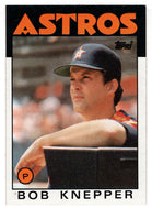 Bob Knepper - Houston Astros (MLB Baseball Card) 1986 Topps # 590 Mint