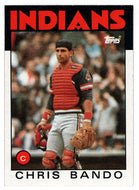 Chris Bando - Cleveland Indians (MLB Baseball Card) 1986 Topps # 594 Mint