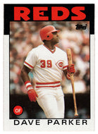 Dave Parker - Cincinnati Reds (MLB Baseball Card) 1986 Topps # 595 Mint