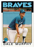 Dale Murphy - Atlanta Braves (MLB Baseball Card) 1986 Topps # 600 Mint
