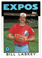 Bill Laskey - Montreal Expos (MLB Baseball Card) 1986 Topps # 603 Mint