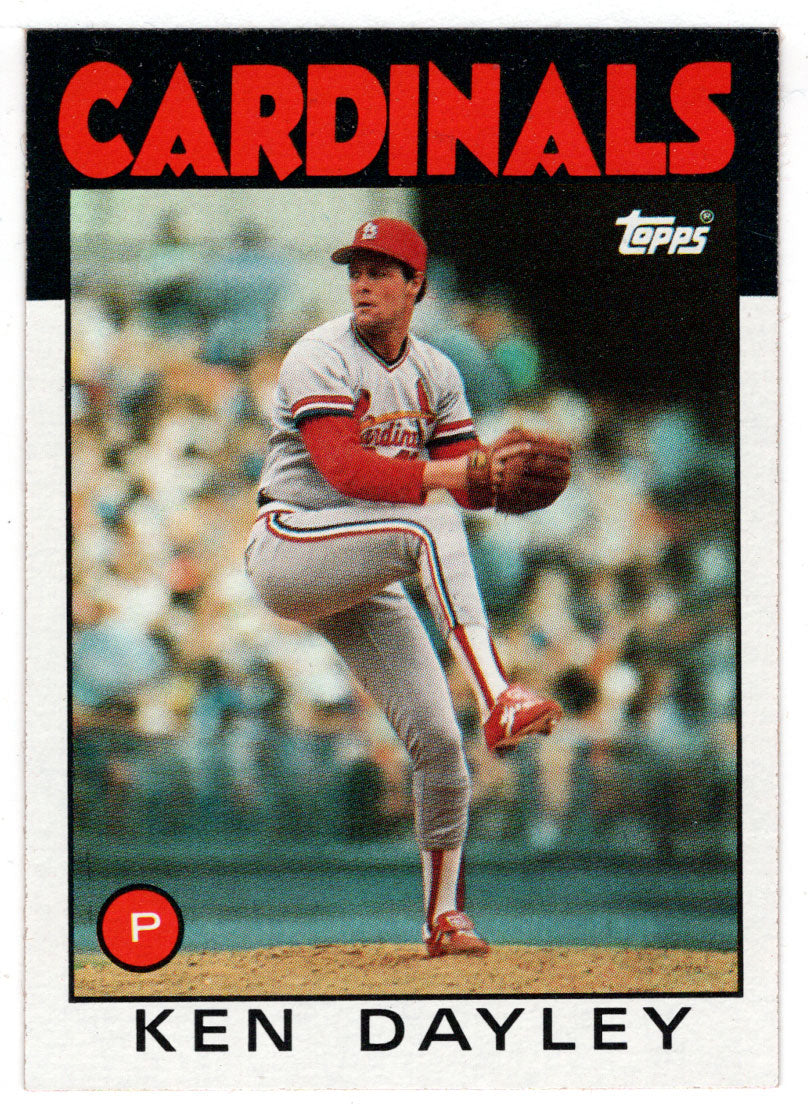 Ken Dayley - St. Louis Cardinals (MLB Baseball Card) 1986 Topps # 607 Mint