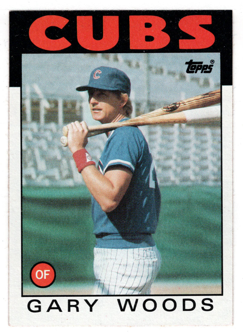 Gary Woods - Chicago Cubs (MLB Baseball Card) 1986 Topps # 611 Mint