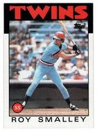 Roy Smalley - Minnesota Twins (MLB Baseball Card) 1986 Topps # 613 Mint