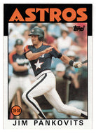 Jim Pankovits - Houston Astros (MLB Baseball Card) 1986 Topps # 618 Mint