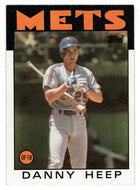 Danny Heep - New York Mets (MLB Baseball Card) 1986 Topps # 619 Mint