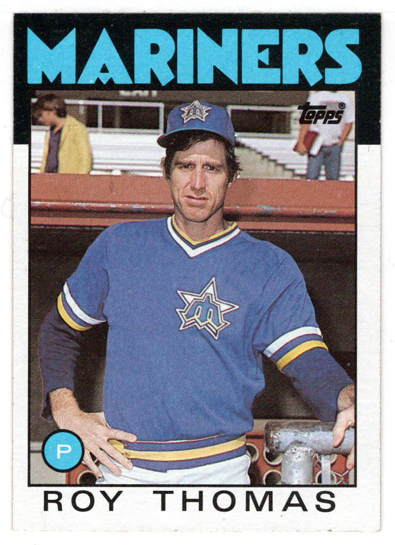 Roy Thomas - Seattle Mariners (MLB Baseball Card) 1986 Topps # 626 Mint