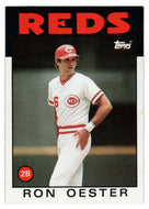 Ron Oester - Cincinnati Reds (MLB Baseball Card) 1986 Topps # 627 Mint