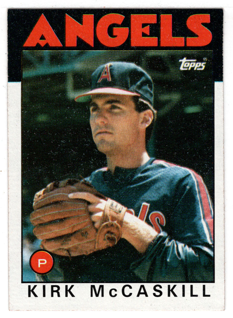 Kirk McCaskill RC - California Angels (MLB Baseball Card) 1986 Topps # 628 Mint
