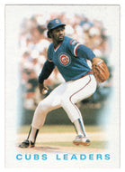 Lee Smith - Chicago Cubs - Team Leaders (MLB Baseball Card) 1986 Topps # 636 Mint