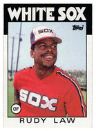 Rudy Law - Chicago White Sox (MLB Baseball Card) 1986 Topps # 637 Mint