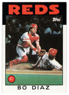 Bo Diaz - Cincinnati Reds (MLB Baseball Card) 1986 Topps # 639 Mint