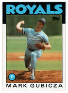 Mark Gubicza - Kansas City Royals (MLB Baseball Card) 1986 Topps # 644 Mint