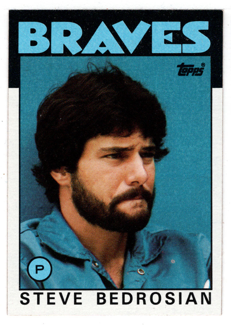 Steve Bedrosian - Atlanta Braves (MLB Baseball Card) 1986 Topps # 648 Mint