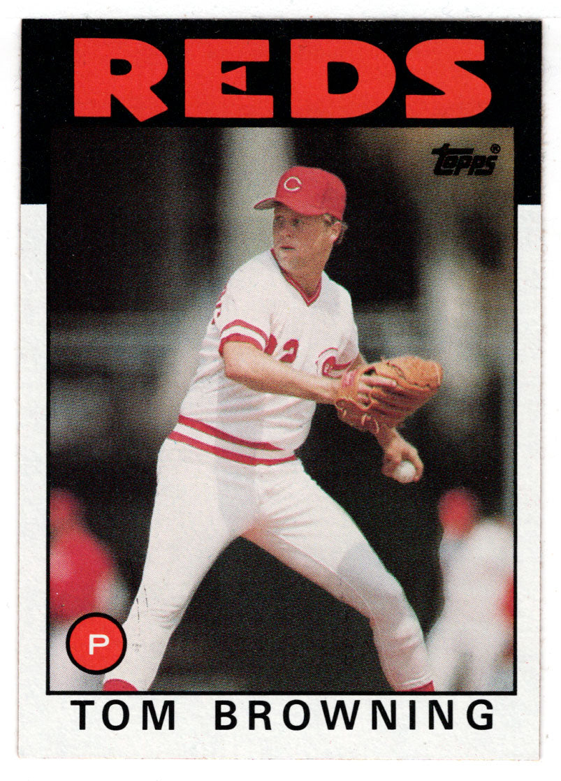 Tom Browning - Cincinnati Reds (MLB Baseball Card) 1986 Topps # 652 Mint