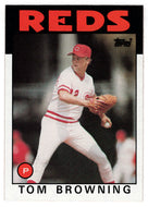 Tom Browning - Cincinnati Reds (MLB Baseball Card) 1986 Topps # 652 Mint