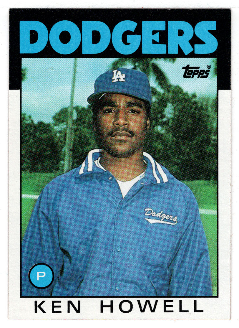 Ken Howell - Los Angeles Dodgers (MLB Baseball Card) 1986 Topps # 654 Mint