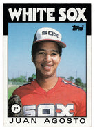 Juan Agosto - Chicago White Sox (MLB Baseball Card) 1986 Topps # 657 Mint