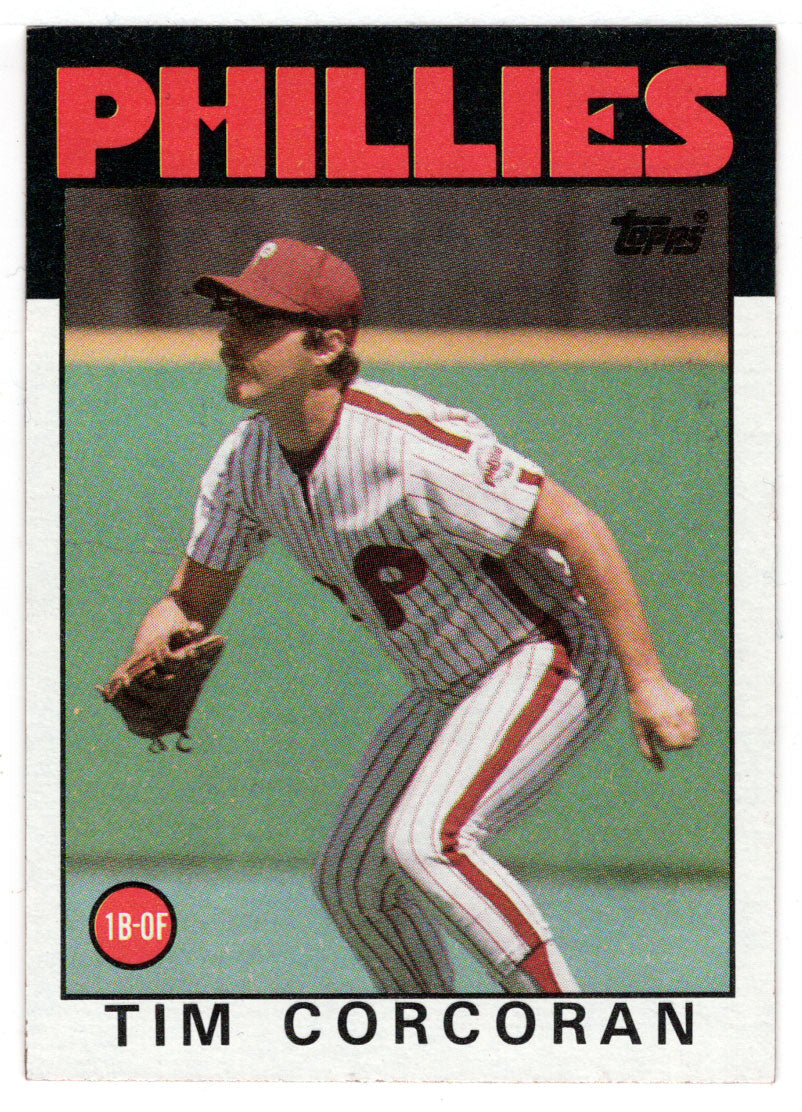 Tim Corcoran - Philadelphia Phillies (MLB Baseball Card) 1986 Topps # 664 Mint