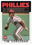 Tim Corcoran - Philadelphia Phillies (MLB Baseball Card) 1986 Topps # 664 Mint