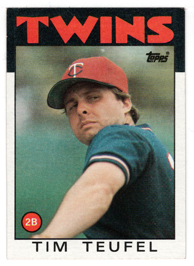 Tim Teufel - Minnesota Twins (MLB Baseball Card) 1986 Topps # 667 Mint