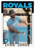 Lynn Jones - Kansas City Royals (MLB Baseball Card) 1986 Topps # 671 Mint