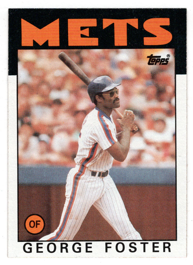 George Foster - New York Mets (MLB Baseball Card) 1986 Topps # 680 Mint