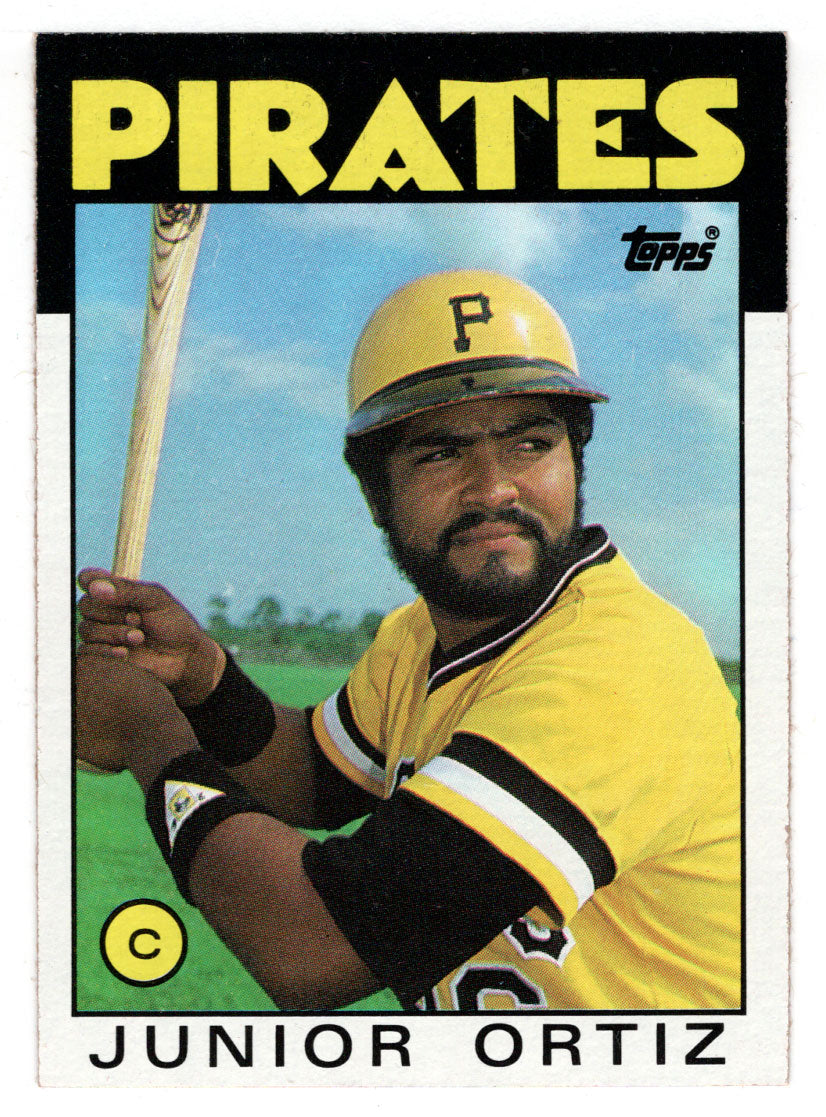 Junior Ortiz - Pittsburgh Pirates (MLB Baseball Card) 1986 Topps # 682 Mint