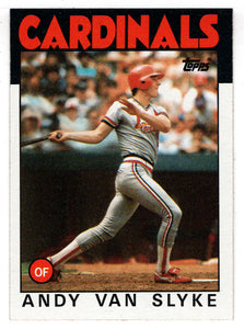 Andy Van Slyke - St. Louis Cardinals (MLB Baseball Card) 1986 Topps # 683 Mint