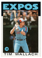 Tim Wallach -  Montreal Expos (MLB Baseball Card) 1986 Topps # 685 Mint