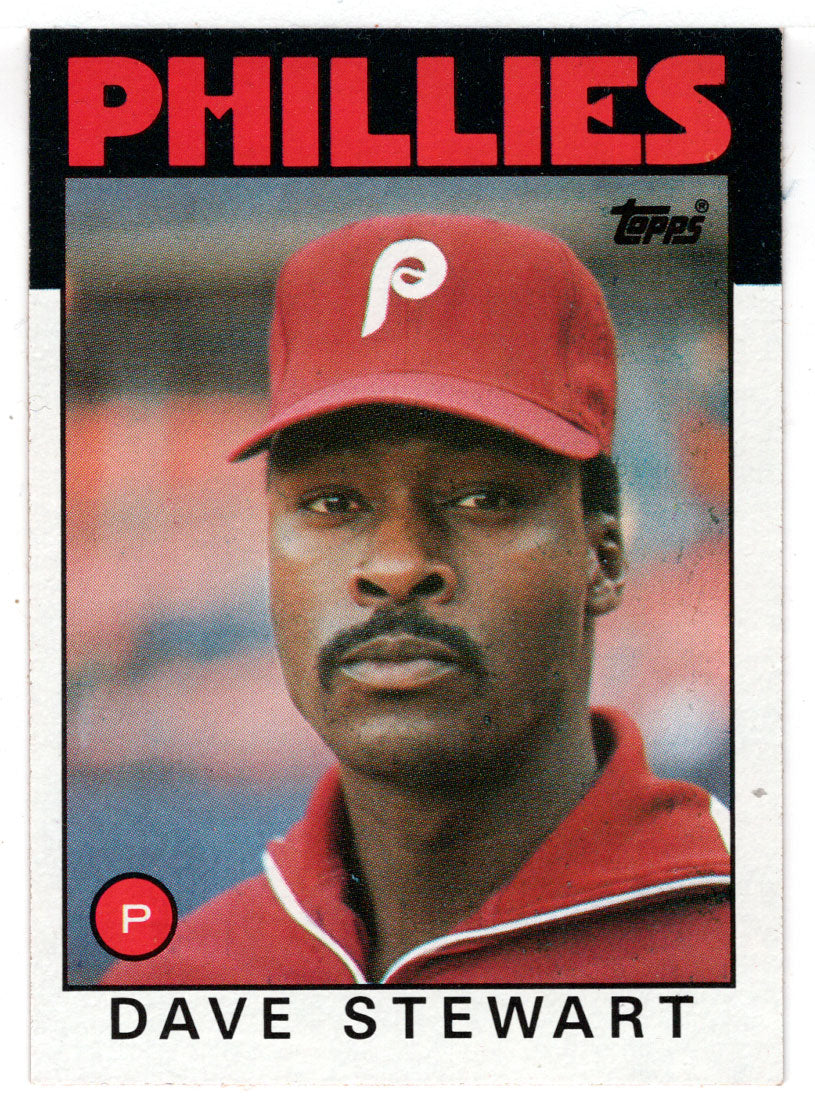 Dave Stewart - Philadelphia Phillies (MLB Baseball Card) 1986 Topps # 689 Mint