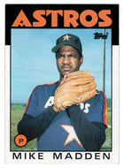 Mike Madden - Houston Astros (MLB Baseball Card) 1986 Topps # 691 Mint