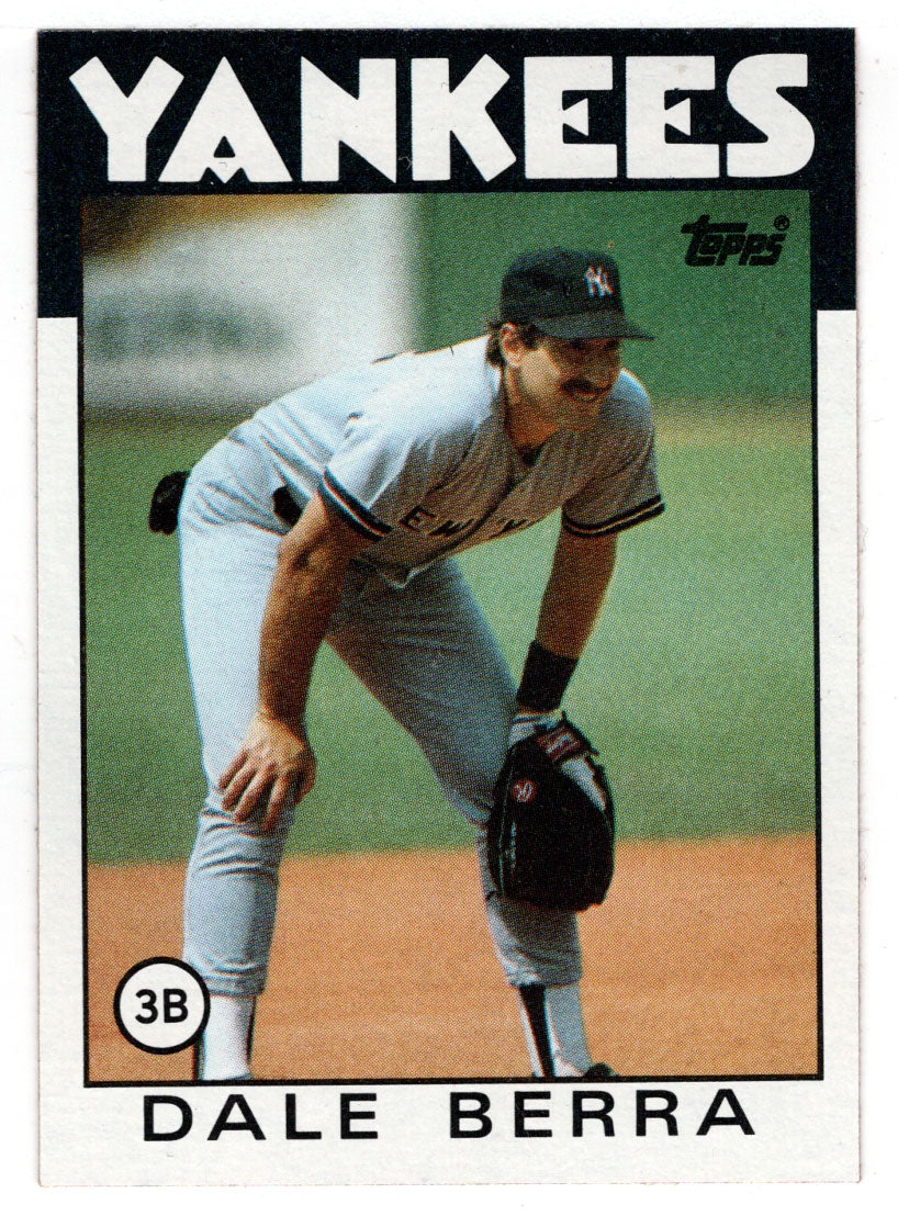 Dale Berra - New York Yankees (MLB Baseball Card) 1986 Topps # 692 Mint