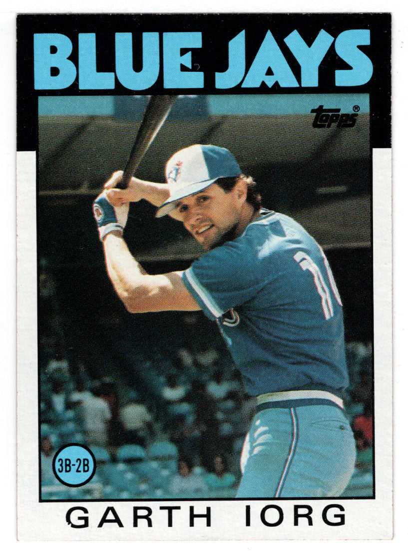 Garth Iorg - Toronto Blue Jays (MLB Baseball Card) 1986 Topps # 694 Mint