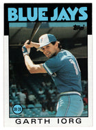 Garth Iorg - Toronto Blue Jays (MLB Baseball Card) 1986 Topps # 694 Mint